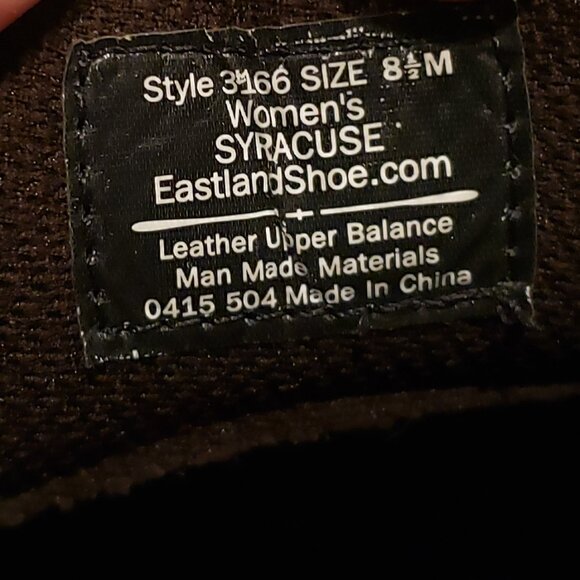 Eastland Syracuse Brown Leather Slip on Closed Toe Shoe - Picture 13 of 13